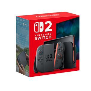 Nintendo Switch 2, juoda - Žaidimų konsolė 045496337216