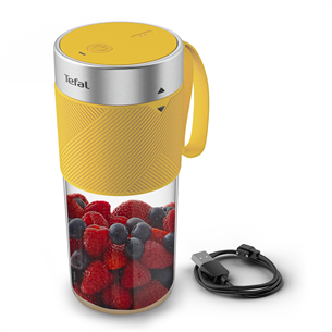 Tefal Lightmix, 300 ml, geltona - Nešiojama belaidė kokteillinė BL1C0230