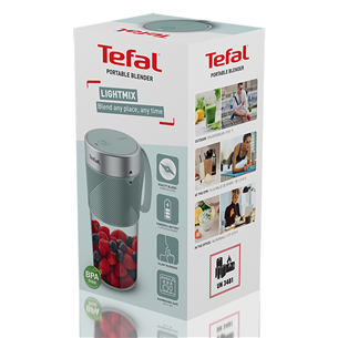 Tefal Lightmix, 300 мл, серый - Беспроводной блендер