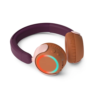 Philips TAK4200, violetinės - Vaikiškos belaidės ausinės