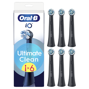 Braun Oral-B UltimateClean, 6 шт., черный - Насадки для зубной щетки IOUC-6BLACK