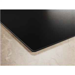 Electrolux 600 Series SaphirMatt, Hob2Hood, width 59 cm, frameless, black - Built-in induction hob
