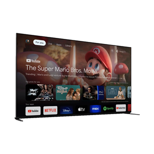 Sony Bravia 9 XR90, 65", 4K UHD, Mini-LED, черный - Телевизор