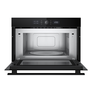 Whirlpool, 31 L, 1000 W, juoda - Įmontuojama mikrobangų krosnelė su griliu