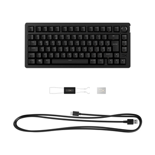HyperX Alloy Rise 75, SWE, juoda - Klaviatūra