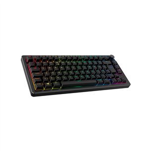 HyperX Alloy Rise 75, SWE, juoda - Belaidė klaviatūra