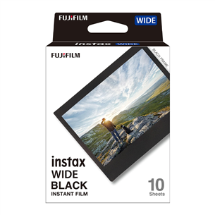Fujifilm Instax Wide Black, 10 шт. - Фотобумага 8720094754369
