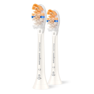 Philips Sonicare Premium All-in-One, 2 vnt., balti - Dantų šepetėlių antgaliai HX9092/87