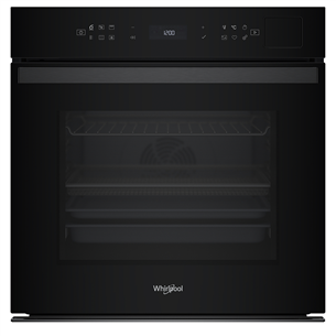 Whirlpool, 73 л, гидролитическая очистка, черный - Интегрируемый духовой шкаф WOI6A8HT1SBA