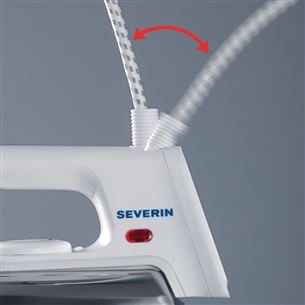 Severin, 1200 W, white/inox - Dry iron Item - BA3211