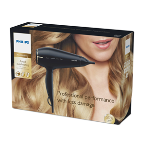 Philips Prestige Pro, 2300 W, black.gold - Hair dryer Item - HPS920/00