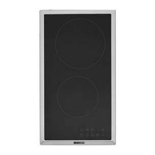Beko, width 28.8 cm, steel frame, black - Built-in Ceramic Hob Item - HDMC32400TX HDMC32400TX